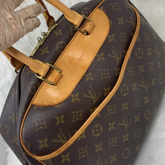 Louis Vuitton Deauville Brown Monogram handbag Datecode: V10988 - Picture 6 of 16
